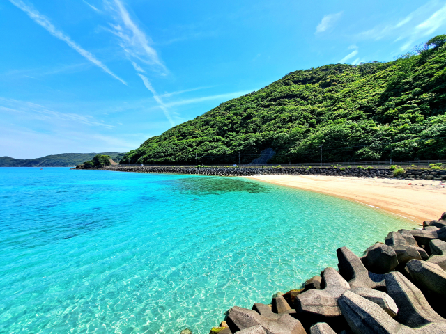奄美大島・大和村の海岸風景